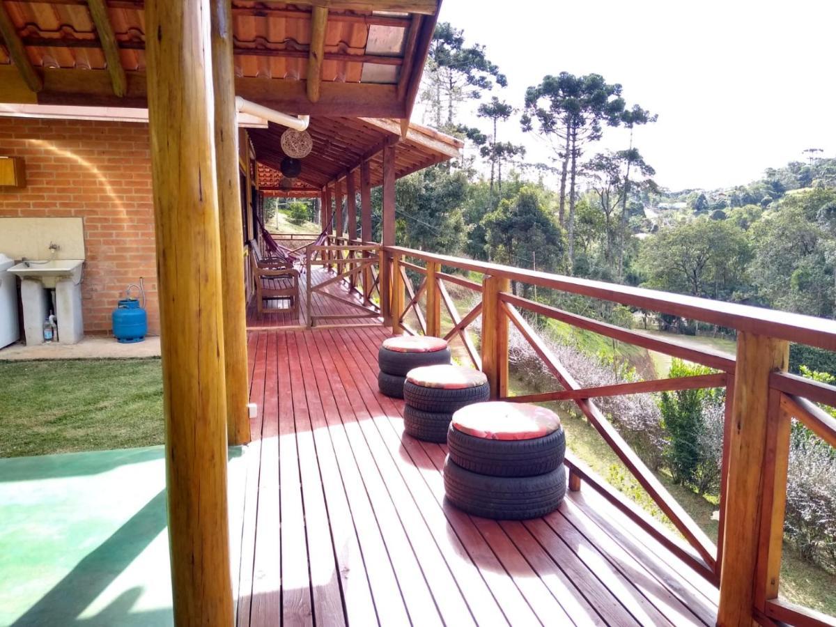 Pousada E Restaurante Recanto Do Pico ซานโต อังตัวนิโอ โด ปิงญัล ภายนอก รูปภาพ