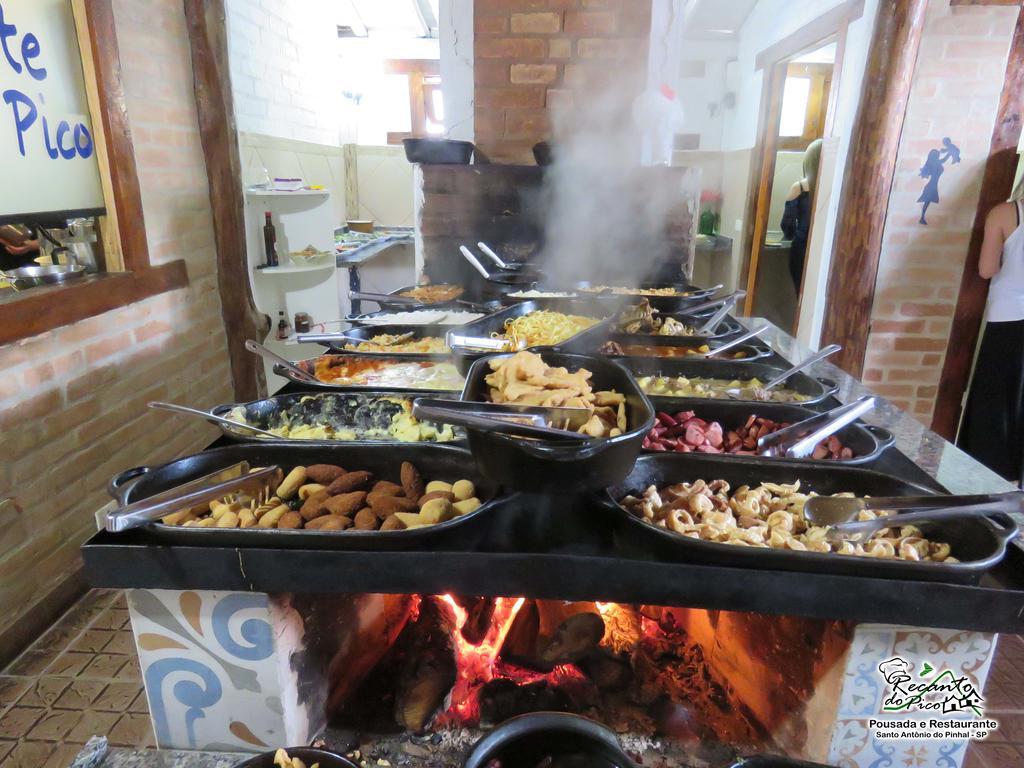 Pousada E Restaurante Recanto Do Pico ซานโต อังตัวนิโอ โด ปิงญัล ภายนอก รูปภาพ