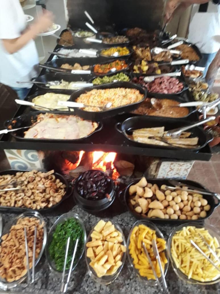 Pousada E Restaurante Recanto Do Pico ซานโต อังตัวนิโอ โด ปิงญัล ภายนอก รูปภาพ